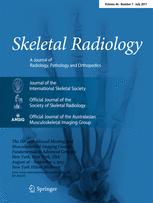 Skeletal Radiology Cover